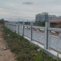 丽江 石材河道栏杆