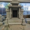 丽江 芝麻灰高档墓碑、土墓，一套也支持定做