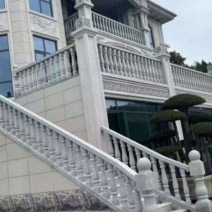 丽江 芝麻白别墅，栏杆