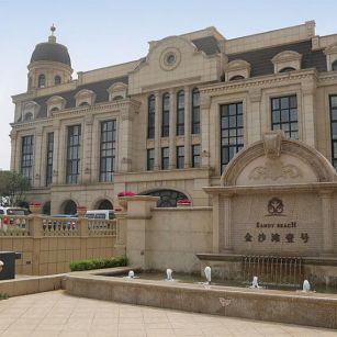 丽江花岗岩黄金麻建筑外墙干挂案例