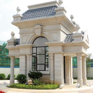 丽江花岗岩在建筑外墙的应用