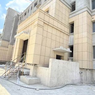 丽江 黄金麻干挂，工地实拍