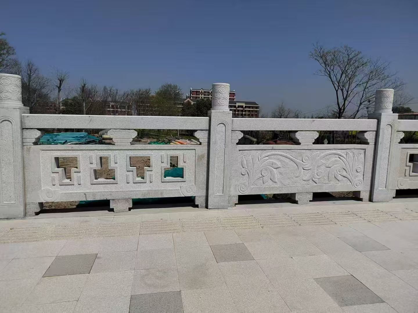丽江 河道栏杆，河道护栏