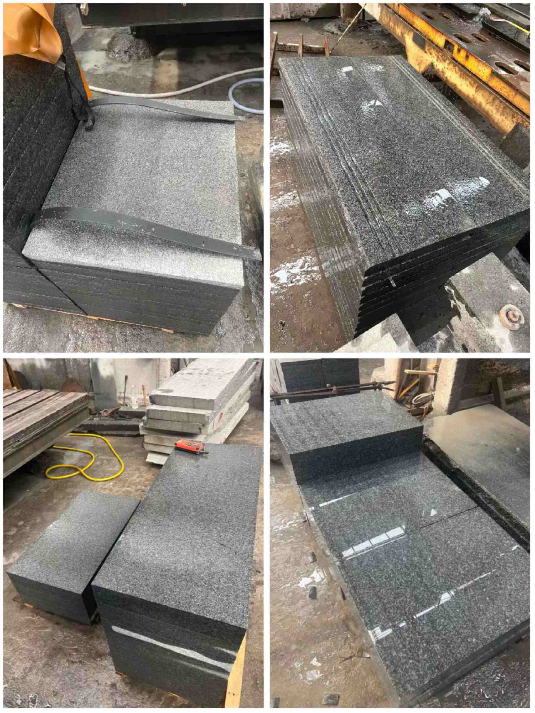 丽江 芝麻黑地铺石材