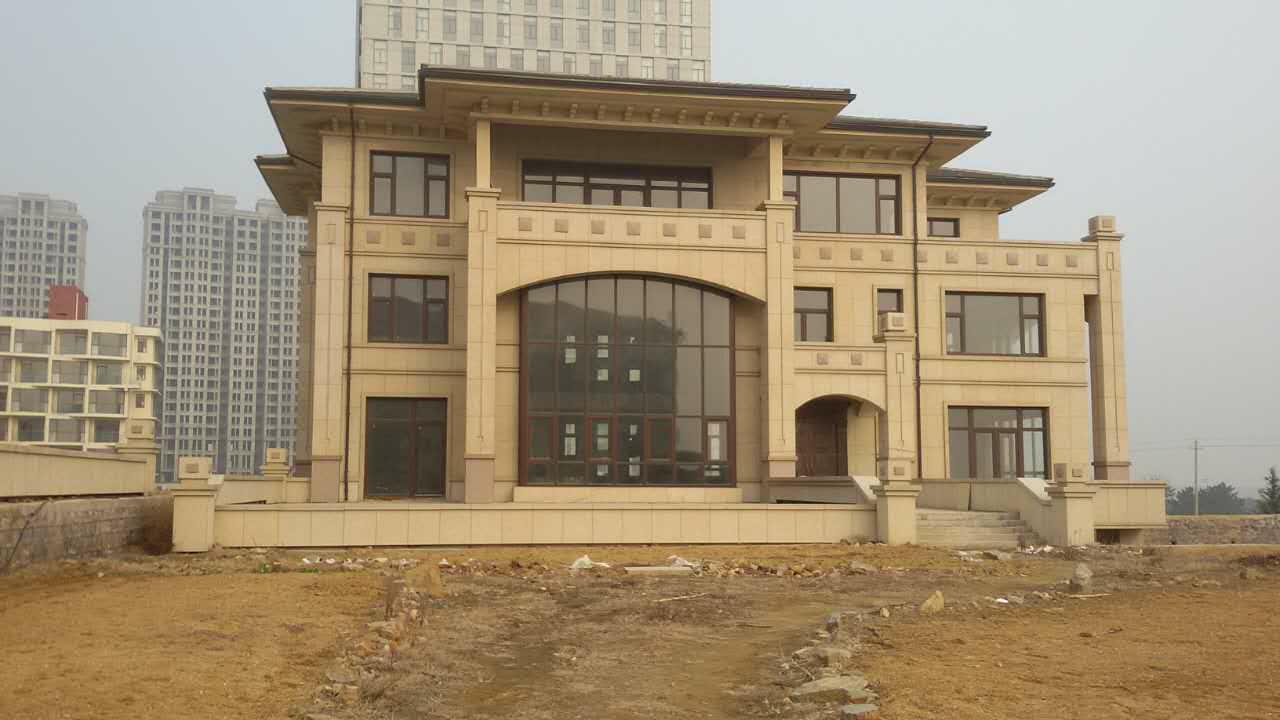 丽江黄金麻外墙案例