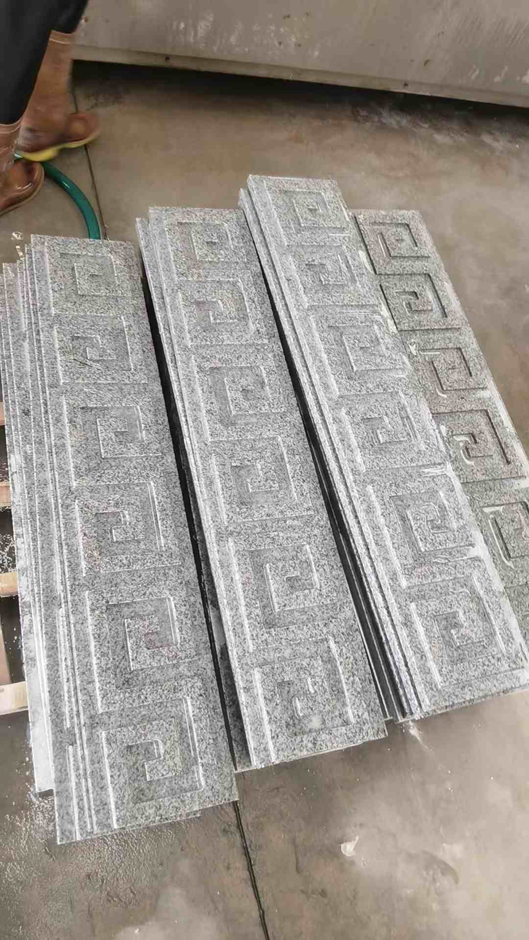 丽江 别墅回纹线条，雕刻
