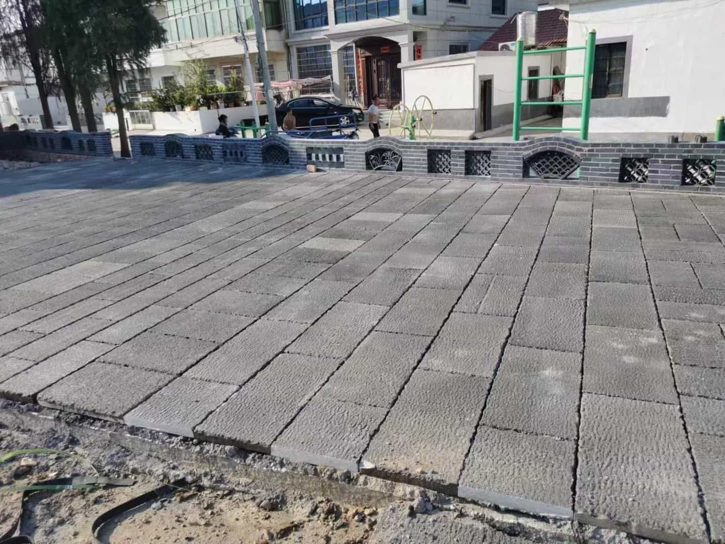 丽江仿古石铺装效果