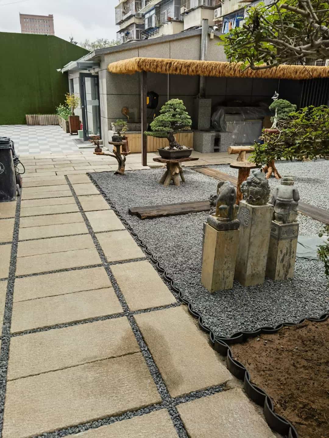 丽江仿古石铺装效果