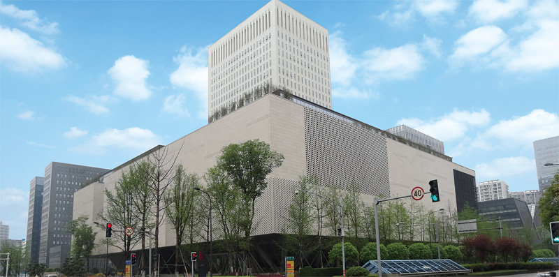 丽江花岗岩在外墙干挂案例