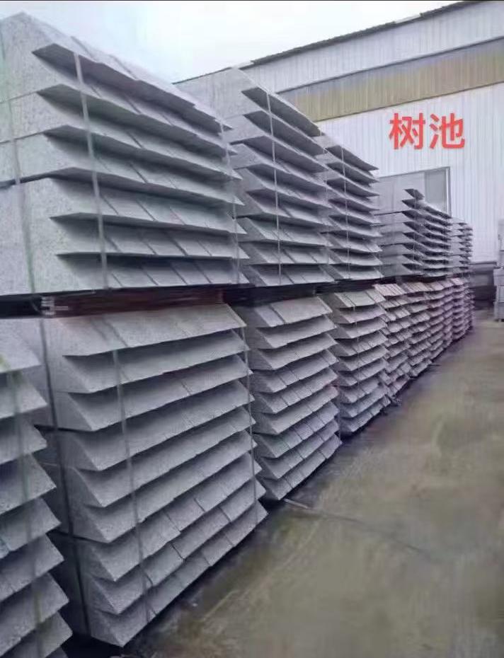 丽江 芝麻灰切头树池