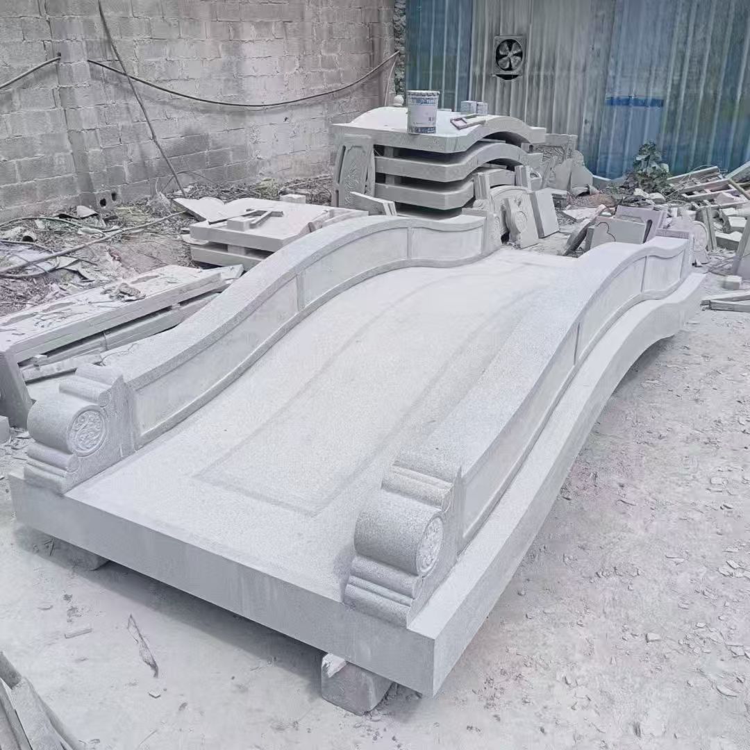 丽江 芝麻灰花岗岩园林景观 小石桥