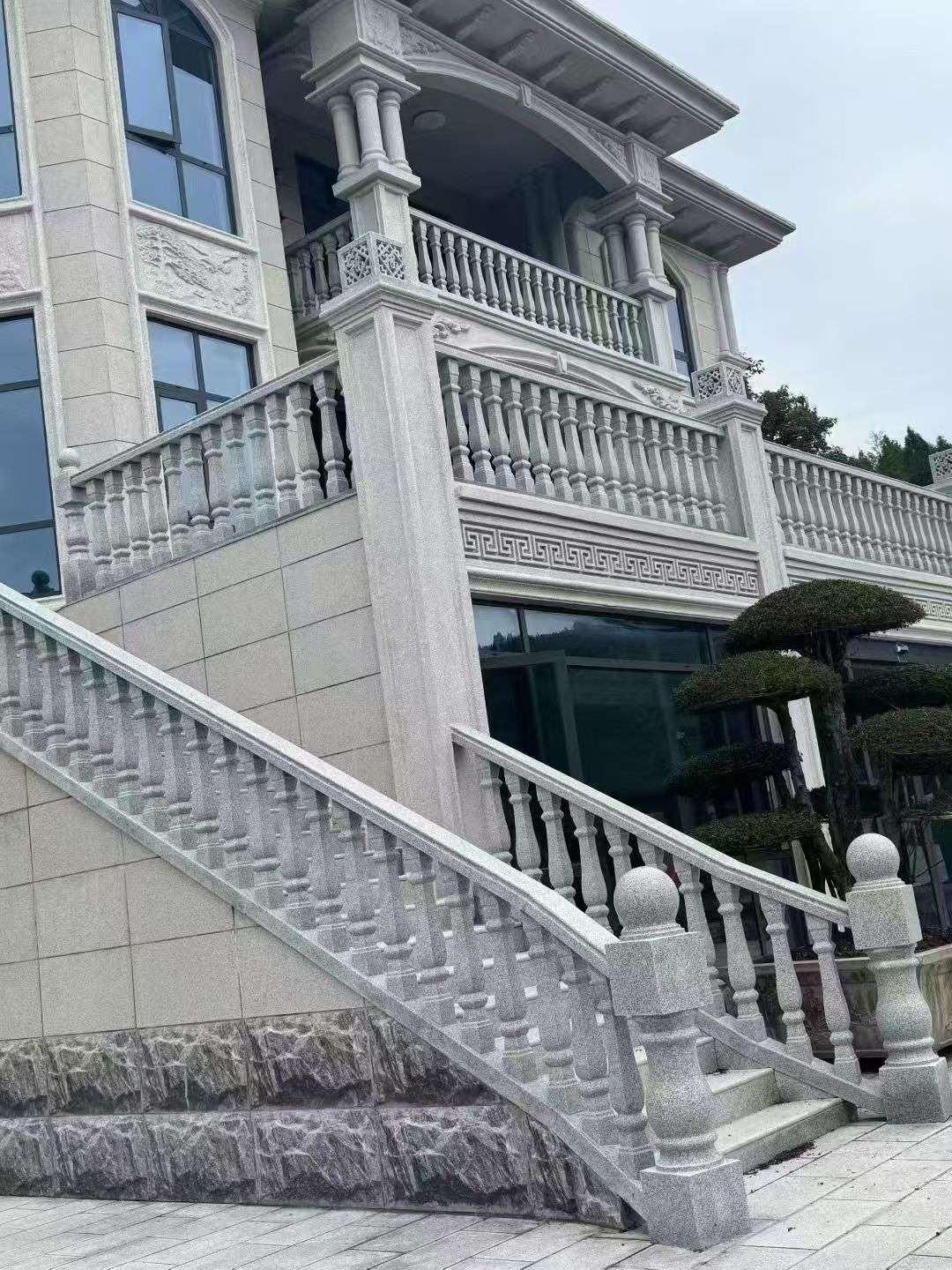 丽江 芝麻白别墅，栏杆